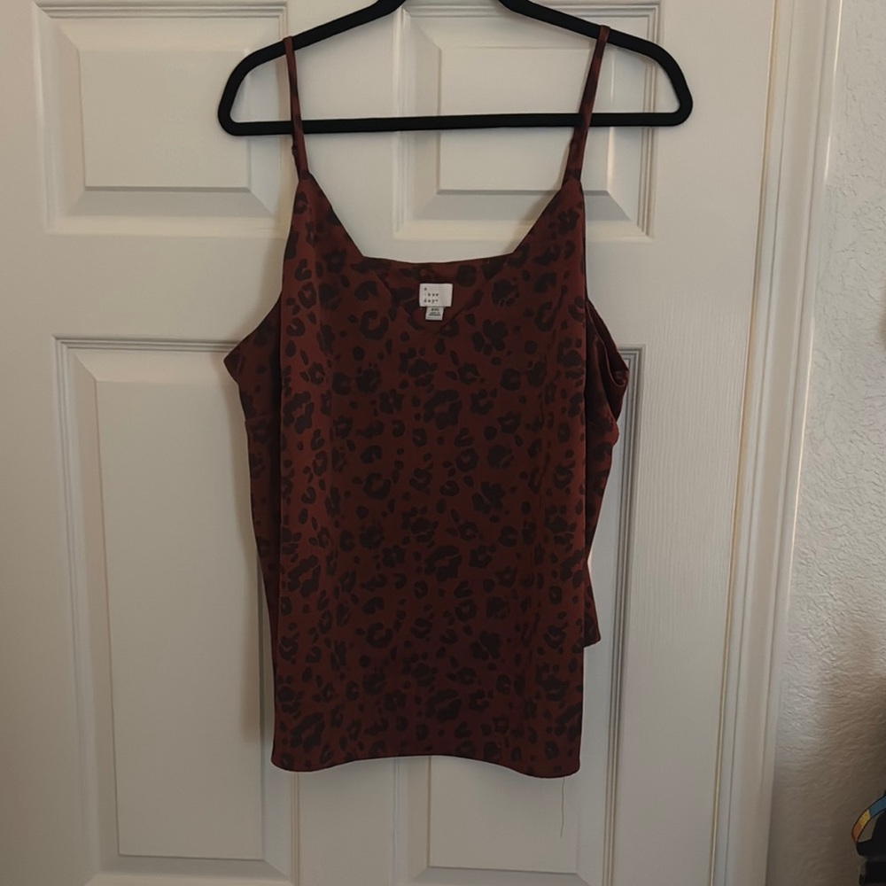Leopard Print Women's Top